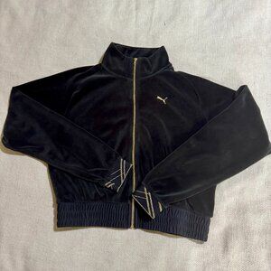 Velour Puma zip jacket